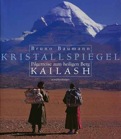 
Pilgrims gaze at Kailash south face - Kristallspiegel: Pilgerreise zum heiligen Berg Kailash book cover
